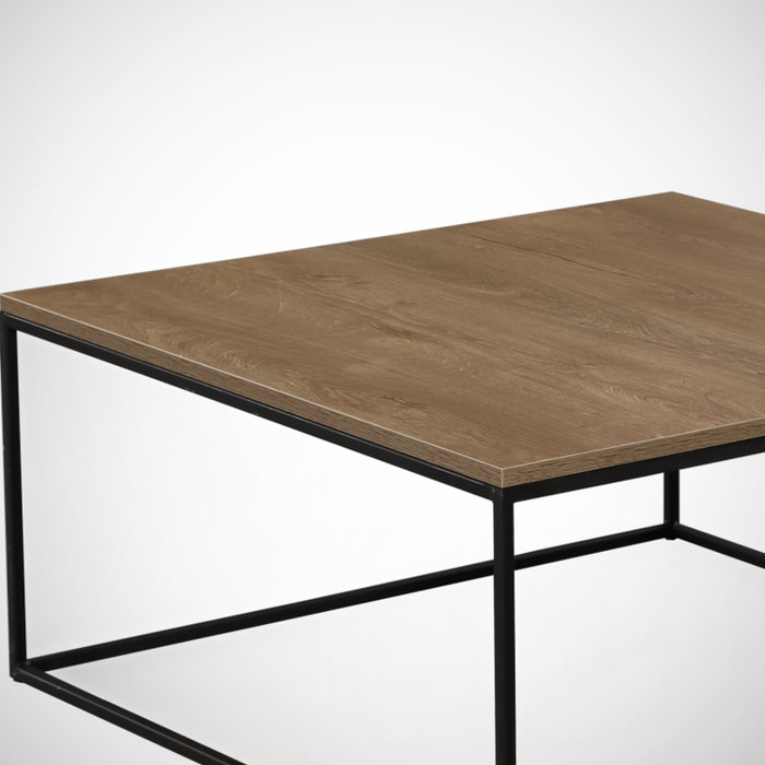 Hanah Home Mesa de Centro Poly - Caucasian Oak